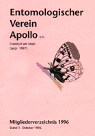 Mitgliederverzeichnis 1996 Mitgliederverzeichnis 1996